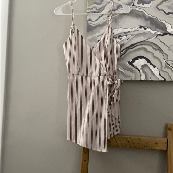 Striped romper dress - Picture 1 of 2